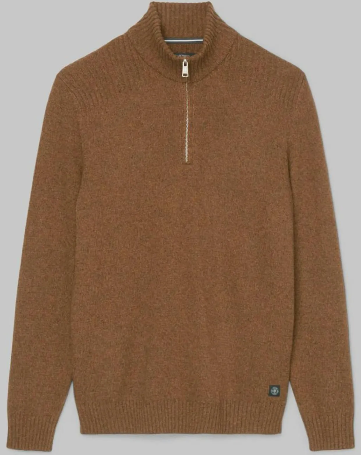 Pull Camionneur en Laine & Coton mélangés marron-Marc O'Polo Hot