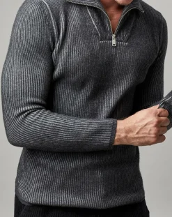 Pull Camionneur en Laine mélangée gris foncé-Marc O'Polo Hot