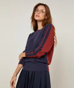 Femme Rodier Pulls^Pull Christelle 100% Laine mélangée bleu denim