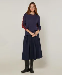 Femme Rodier Pulls^Pull Christelle 100% Laine mélangée bleu denim