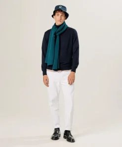 Homme Rodier Pulls^Pull Clément 100% laine col rond bleu nuit