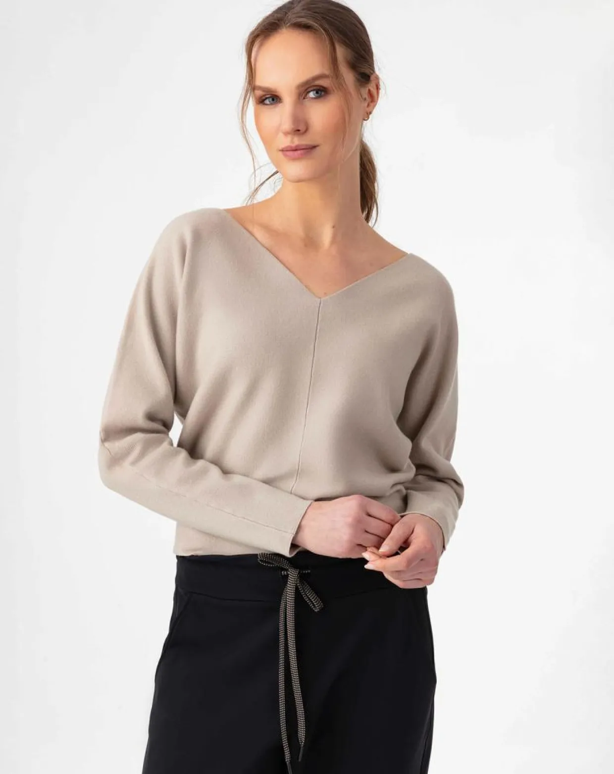 Pull Clyde beige-Indies