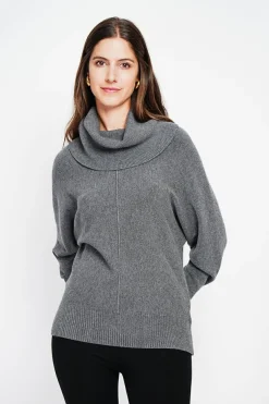 Femme Assuili Pulls^Pull col boule loup