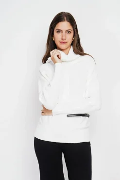 Femme Assuili Sweats^Pull col boule naturel