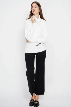 Femme Assuili Sweats^Pull col boule naturel