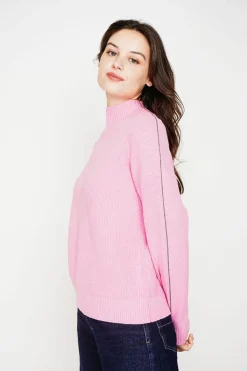 Femme C&Jo Pulls^Pull col montant barby