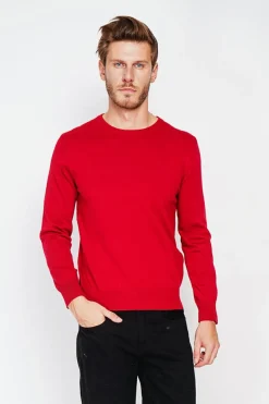 Homme C&Jo Pulls^Pull col ras de cou hermes