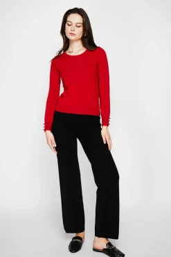 Femme C&Jo Pulls^Pull col rond classique hermes