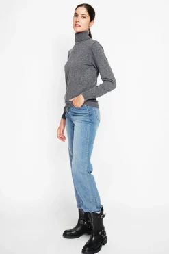 Femme Assuili Pulls^Pull col roulé classique loup