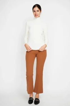 Femme Assuili Sweats^Pull col roulé classique naturel