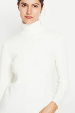 Femme Assuili Sweats^Pull col roulé classique naturel