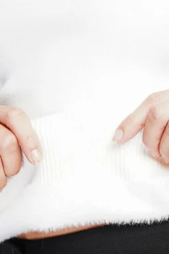Femme Assuili Pulls^Pull col roulé fourré naturel
