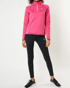 Pull col zippé Ceramicwarm fuchsia-Odlo Hot