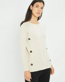 Pull Cosy lait-Lauren Vidal Sale
