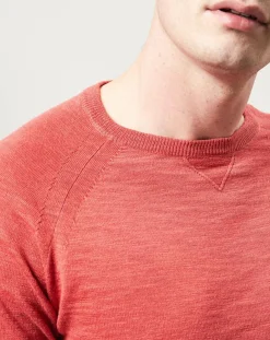 Homme Hartford Pulls^Pull Crew Slub rouge