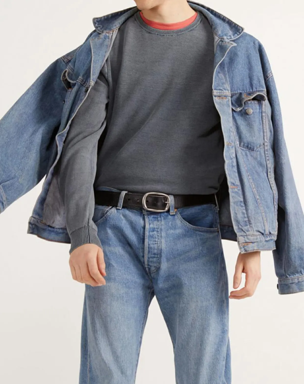Pull Délavé bleu gris-North Sails Online