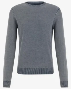 Pull Délavé bleu gris-North Sails Online