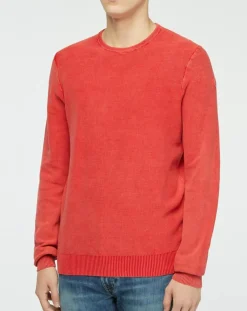 Pull délavé rouge-North Sails Discount