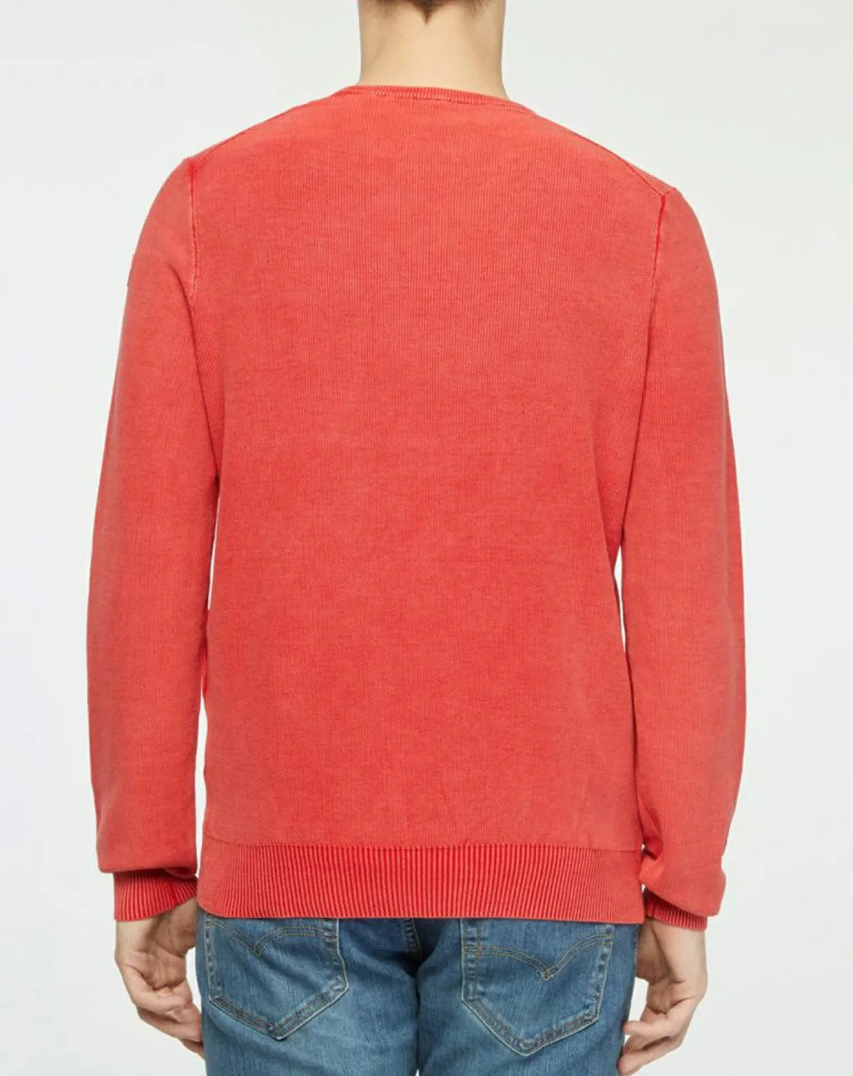 Pull délavé rouge-North Sails Discount