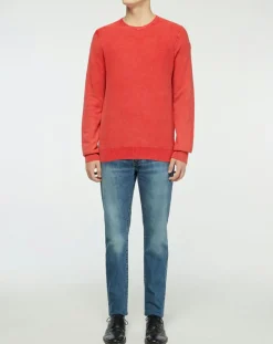Pull délavé rouge-North Sails Discount