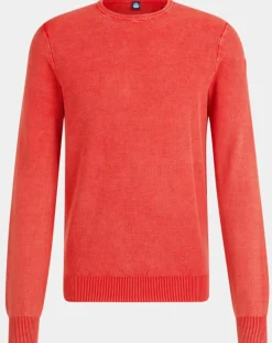 Pull délavé rouge-North Sails Discount