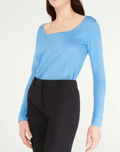 Pull Drice Col carré bleu-Galeries Lafayette Best