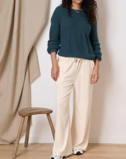 Pull en Angora mélangé Kiwi émeraude-Garance Paris Best