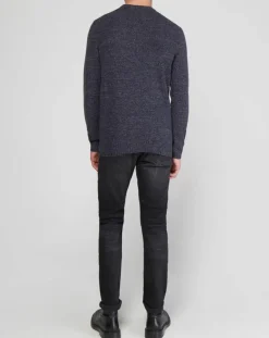 Homme Galeries Lafayette Pulls^Pull en Cachemire & Laine Begood col rond bleu marine