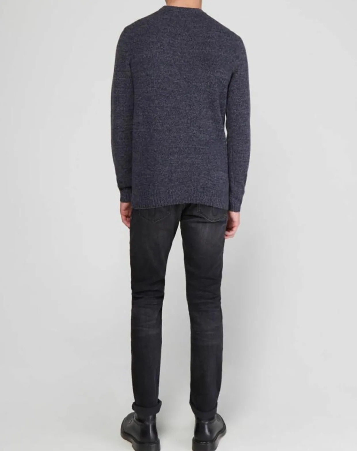 Homme Galeries Lafayette Pulls^Pull en Cachemire & Laine Begood col rond bleu marine