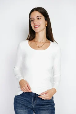 Femme Assuili Pulls^Pull en Cachemire mélangé col rond naturel
