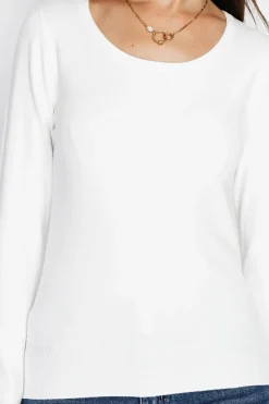 Femme Assuili Pulls^Pull en Cachemire mélangé col rond naturel