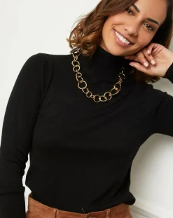 Femme Soft Cashmere Pulls^Pull en Cachemire mélangé Ilyana noir
