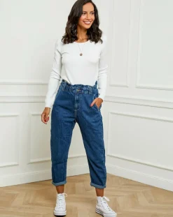 Pull en Cachemire mélangé Juliette blanc-Soft Cashmere Discount