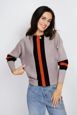 Femme Assuili Pulls^Pull en Cachemire mélangé ras du cou désert
