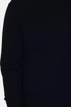 Pull en Cachemire mélangé ras de cou noir-C&Jo New