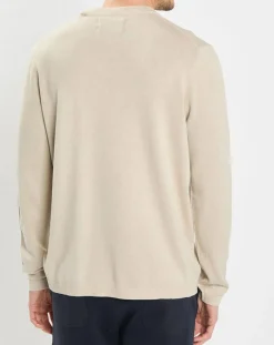 Homme Marc O'Polo Pulls^Pull en Coton & Cachemire écru