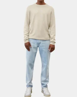 Homme Marc O'Polo Pulls^Pull en Coton & Cachemire écru