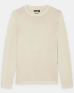 Homme Marc O'Polo Pulls^Pull en Coton & Cachemire écru