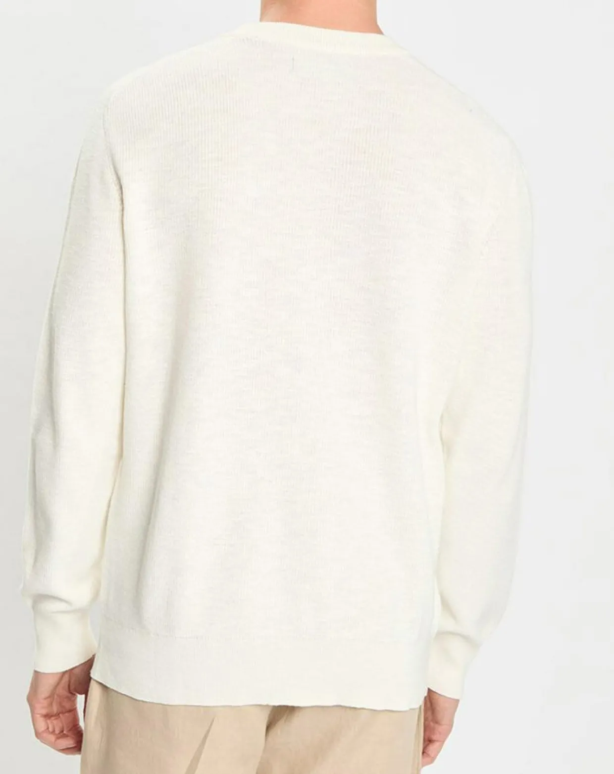 Pull en Coton & Lin écru-Marc O'Polo Discount