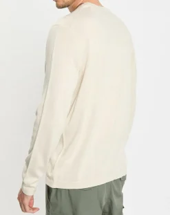 Pull en Coton & Soie beige-Marc O'Polo New