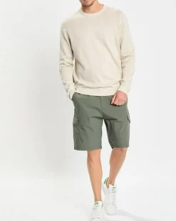 Pull en Coton & Soie beige-Marc O'Polo New