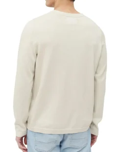 Pull en Coton & Soie beige-Marc O'Polo New