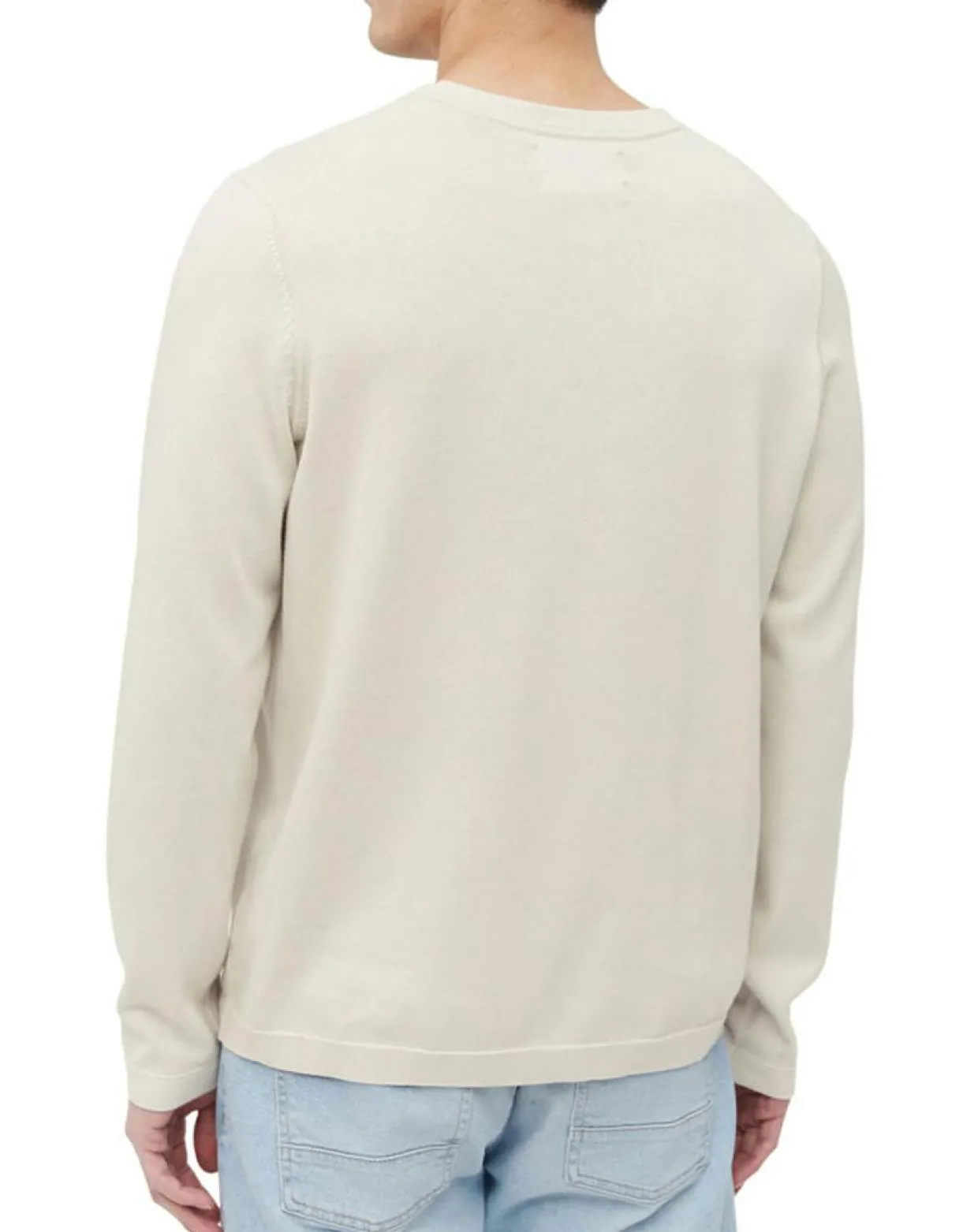 Pull en Coton & Soie beige-Marc O'Polo New