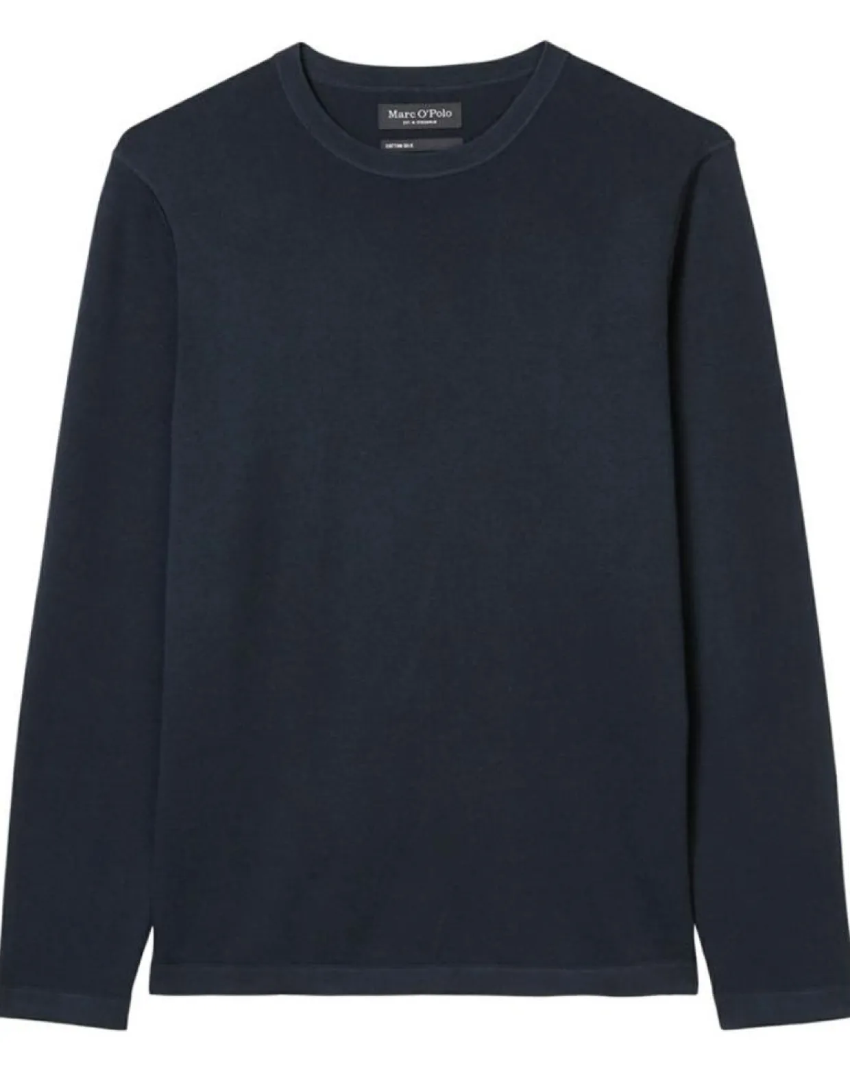 Pull en Coton & Soie bleu marine-Marc O'Polo Outlet