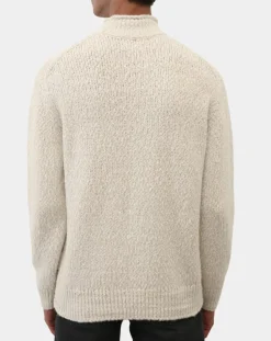 Homme Marc O'Polo Pulls^Pull en Laine & Alpaga mélangés Relax écru