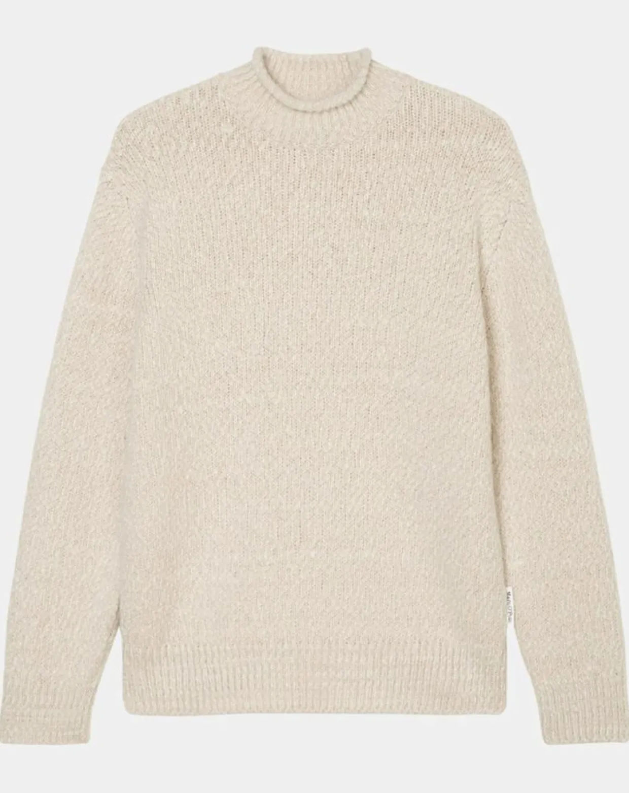 Homme Marc O'Polo Pulls^Pull en Laine & Alpaga mélangés Relax écru