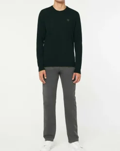 Homme North Sails Pulls^Pull en Laine & Cachemire mélangés col rond kaki