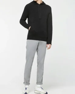 Homme Hackett London Pulls^Pull en Laine & Cachemire Hoodie noir