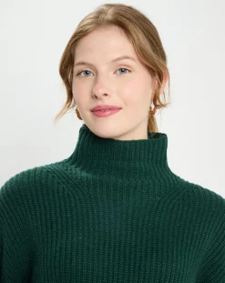 Femme Galeries Lafayette Pulls^Pull en Laine & Cachemire Sydney vert foncé