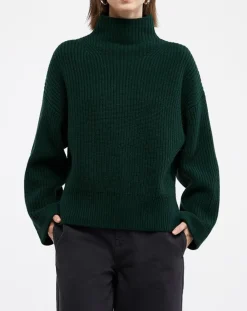 Femme Galeries Lafayette Pulls^Pull en Laine & Cachemire Sydney vert foncé